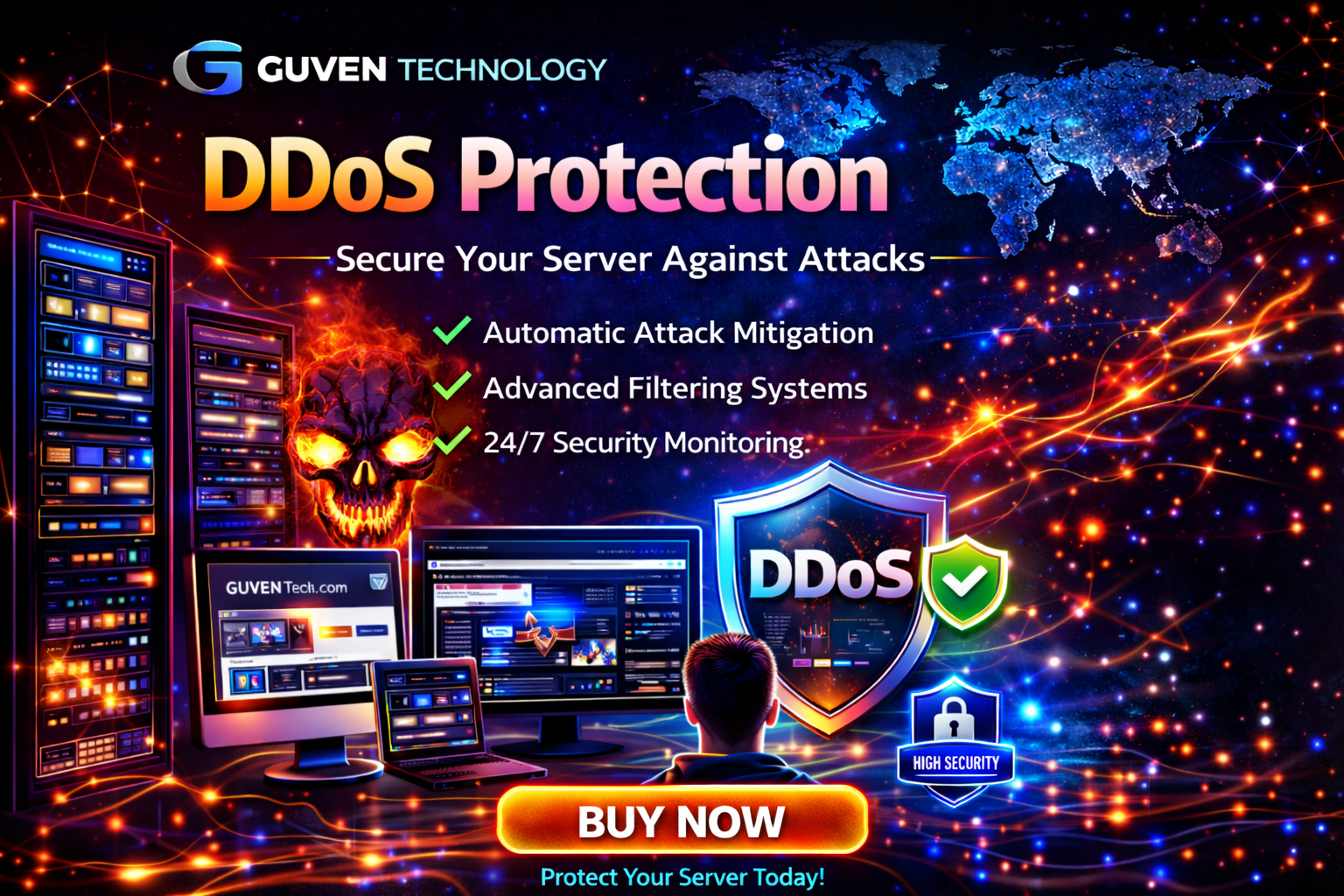 DDOS Protection for websites