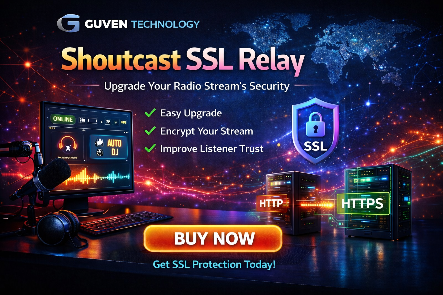 Shoutcast SSL Relay