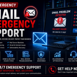 email emergency support