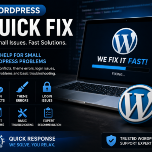 wordpress quick fix